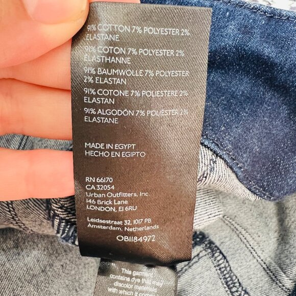 ❤️ Free People Jayde Flare Highrise jeans , Size 32 M56 - Picture 10 of 10